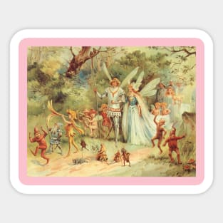 Thumbelina's Wedding to Prince Sticker